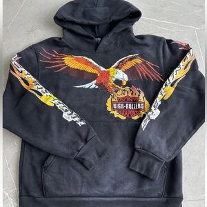 High Rollers 777 Don’t Crap Out Black Eagle Hoodie Limited Merch Drop Sold-Out